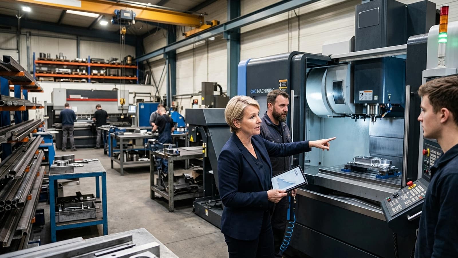 Illustration: CNC Machine Financing: Expert 2026 Outlook for Fabricators