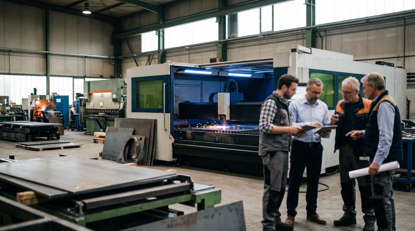 Illustration: Laser Cutter Equipment Financing: A 2026 Guide for Metal Shops