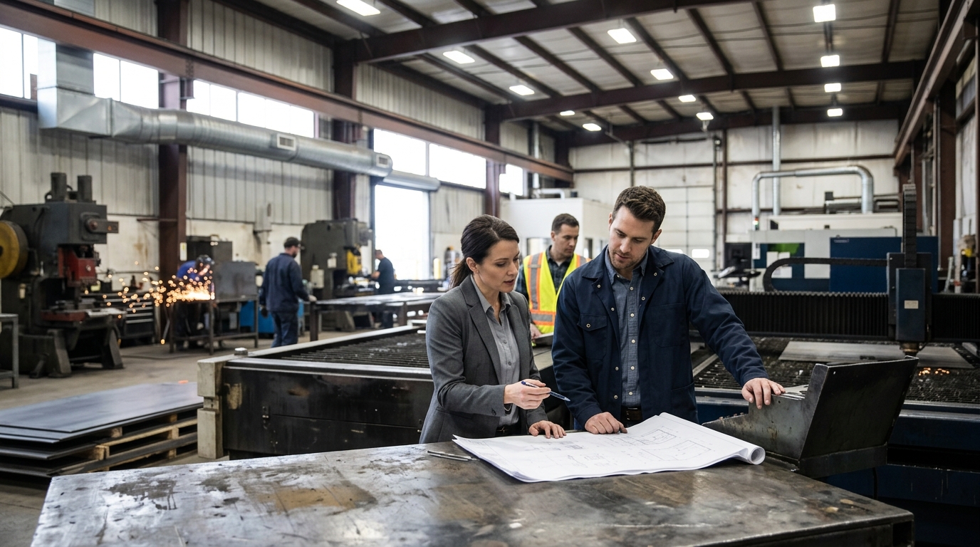 Illustration: Startup Loans for Metal Fabrication Businesses: A 2026 Funding Guide